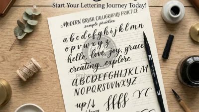 Vài nét về chữ nghệ thuật (Calligraphy & Hand Lettering)