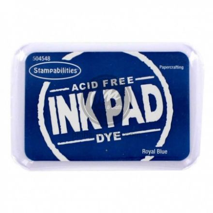 Mực dấu in màu xanh