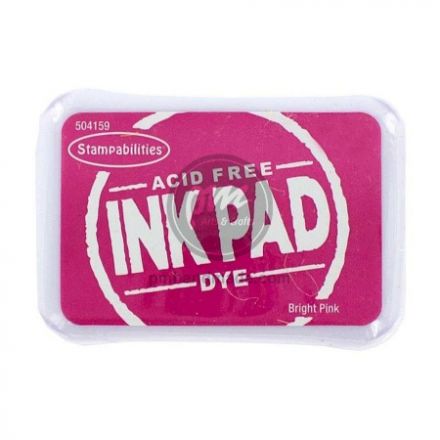 Mực dấu in màu hồng