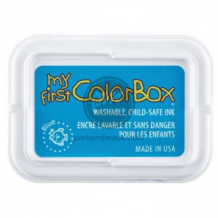 Mực dấu in màu xanh dương