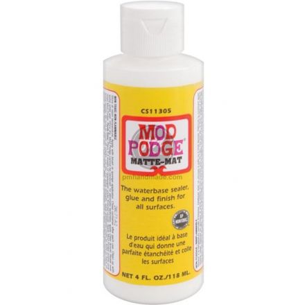 Keo dán Mod Podge Matte lên gỗ và nhiều bề mặt 118ml