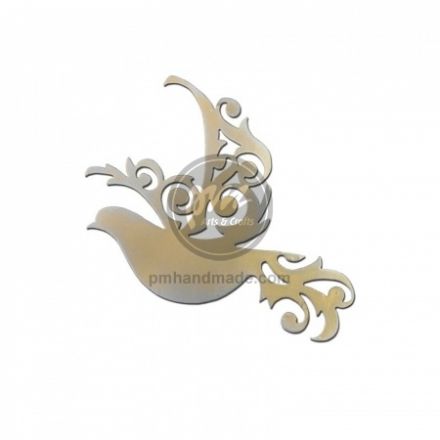 Khuôn cắt Sizzix Thinlits mẫu chim hoa văn