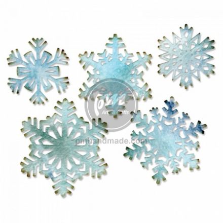 Khuôn cắt Sizzix Thinlits hoa tuyết giấy