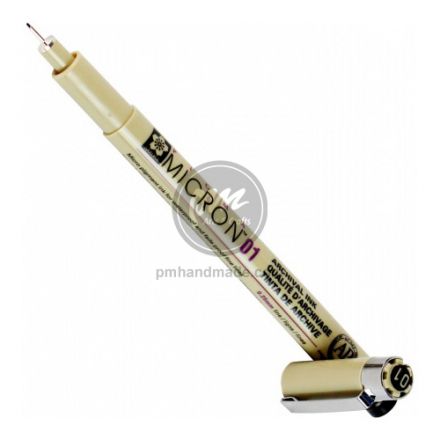 Bút kim Sakura vẽ kỹ thuật Pigma Micron 01, màu đen
