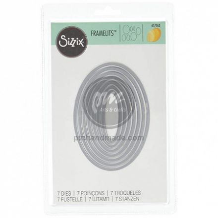 Khuôn Cắt Mẫu Oval 7 Miếng #657563