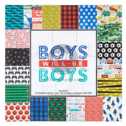 Paper Pack Boys Will Be Boys 12