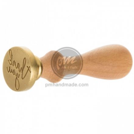 Dấu In Wax Seal Stamp Chữ Thank You