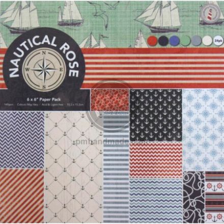 Paper Pack Mẫu Nautical Rose
