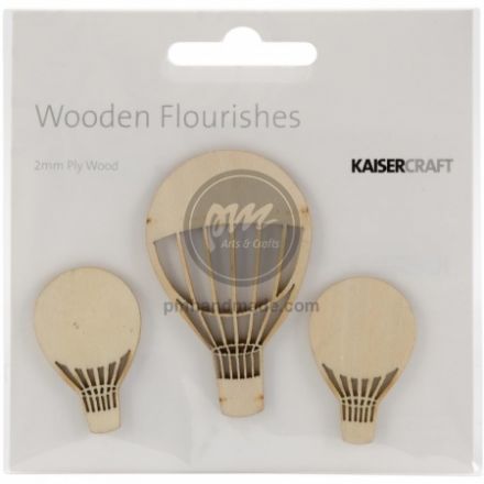 Gỗ Trang Trí Kaisercraft Mẫu Kinh Khí Cầu