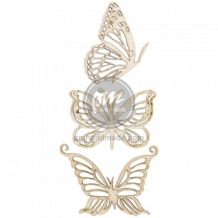 Gỗ Trang Trí Kaisercraft Mẫu Bướm