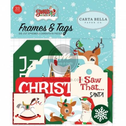 Die-Cuts Kaisercraft Mẫu Santa's