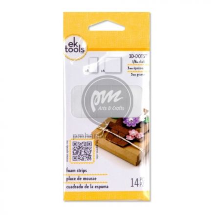 Keo dán foam dài dầy 3 mm 14 miếng