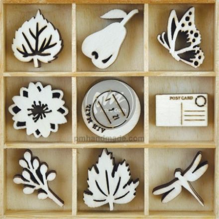 Gỗ trang trí Kaisercraft mẫu mùa gặt