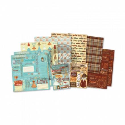 Bộ giấy Scrapbook mẫu cổ điển 12"X12"