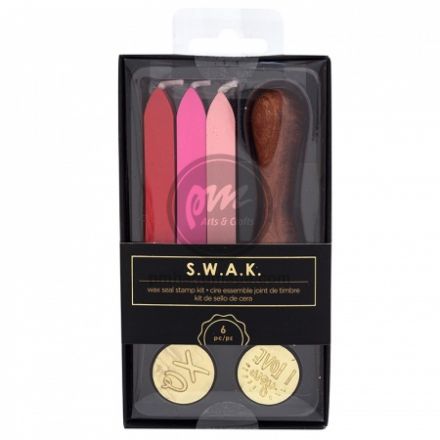 Bộ dấu wax seals 6 món chữ i love you và xo
