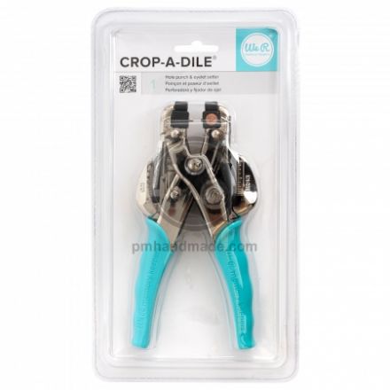 Kiềm đục lỗ đóng khoen - crop a die We R keepers màu xanh