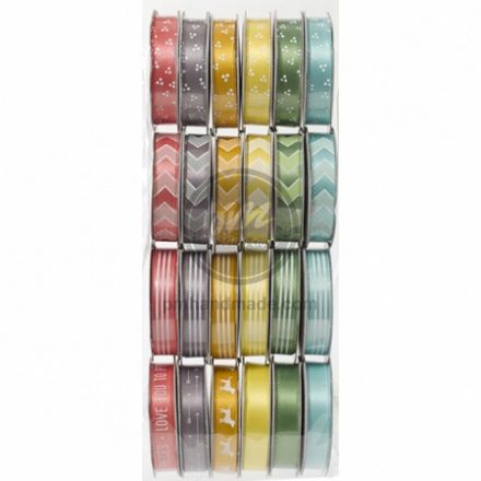 Ribbon in chủ đề mùa đông