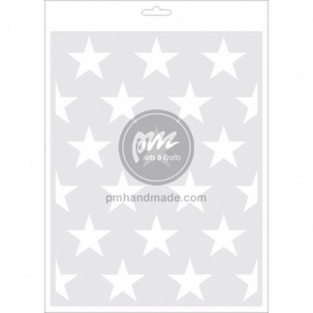 Stencil hình ngô sao 8.5"x11"