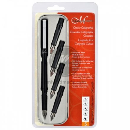 Hộp bút thư pháp Manuscript - CLASSIC SET