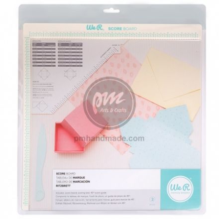 Bàn cấn giấy scoring board We R 12"x12"