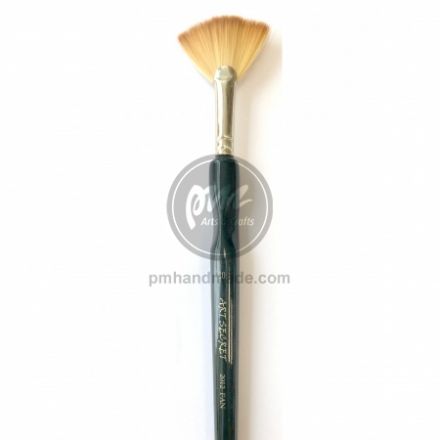 Cọ fan lông nhân tạo, cán gỗ 2012 Fan No.10