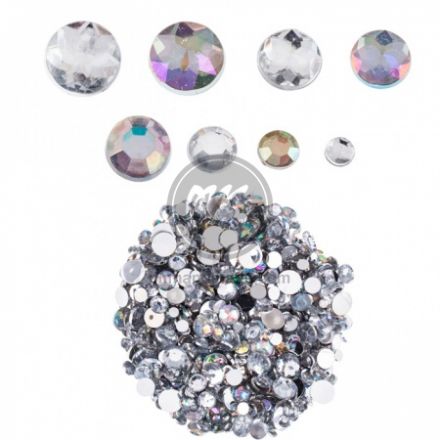 Đá tròn crystal AB trang trí