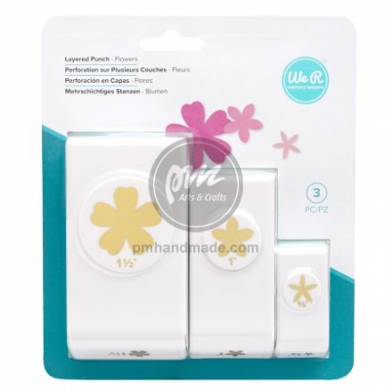 Combo bấm hoa 5 cánh 3 kích thước