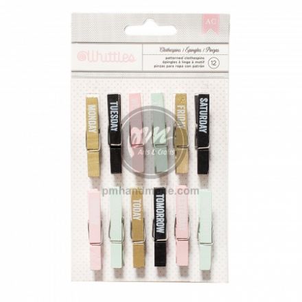 Kẹp gỗ màu in thứ