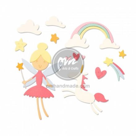 Bộ khuôn cắt Sizzix 14 miếng - Fantasy #664376