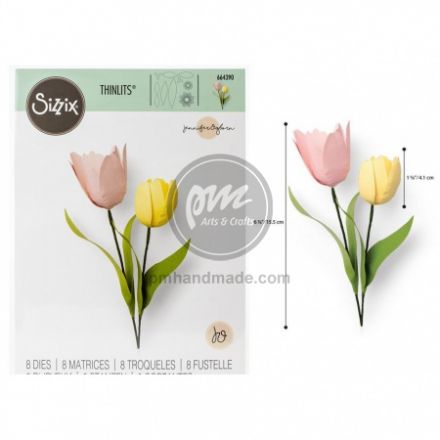 Khuôn cắt hoa tulip #664390