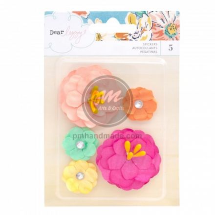 Ghim hoa giấy – Bộ sưu tập she's magic (5 hoa)