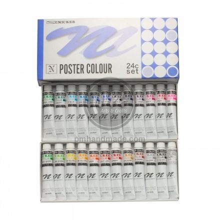 Nicker Poster set 24 màu 20ml