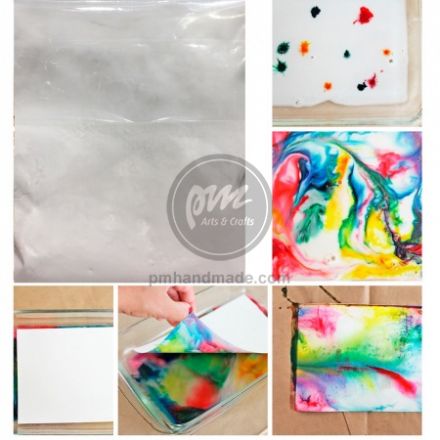 Bột làm dầy nước cho màu ấn thủy