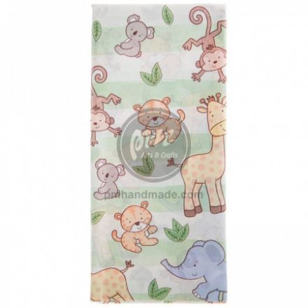 Giấy tissue mẫu vườn thú