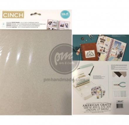 Xấp 2 bìa mô hình (chipboard) làm scrapbook 8.5x11"