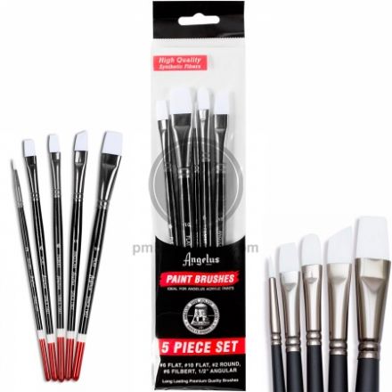 Bộ cọ vẽ Angelus 5 món