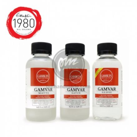 Phủ bảo vệ tranh sơn dầu Gamblin Gamvar 125ml