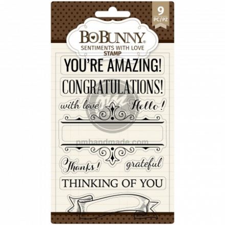 Bộ dấu in trong mẫu sentiments