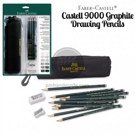 Bộ chì Farber Castell 9000 artist graphite - 15 món