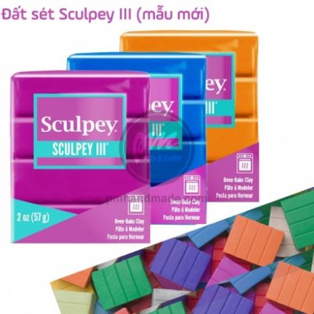 Đất sét Sculpey III 2oz/8oz