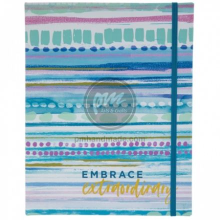 Sổ dot bullet journal in chữ Embrace Extraordinary