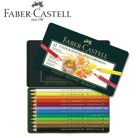 Hộp chì màu Faber Castell Polychromos set 12