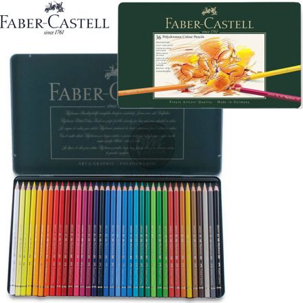 Hộp chì màu Faber Castell Polychromos set 36