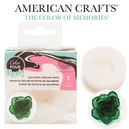 Khuôn resin hiệu AC - mẫu hoa sen đá