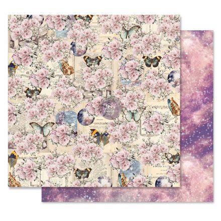 Giấy cardstock họa tiết Moon Child 12" x 12"