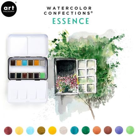 Hộp 12 màu nước Prima - bộ Essence