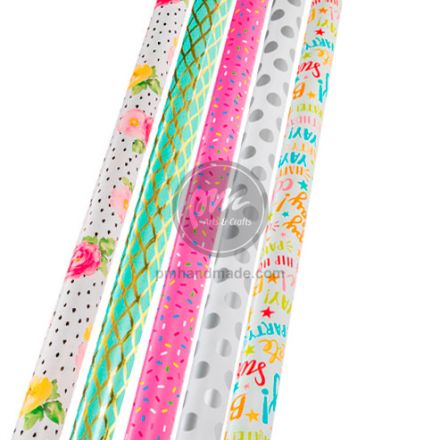 Giấy gói quà họa tiết 76 cm x 1m