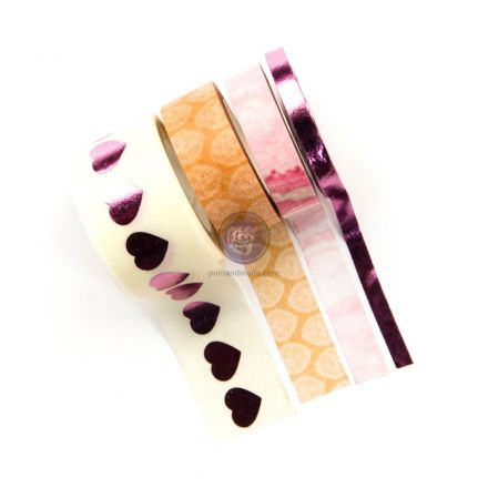 Gói băng keo washi mẫu Love Story