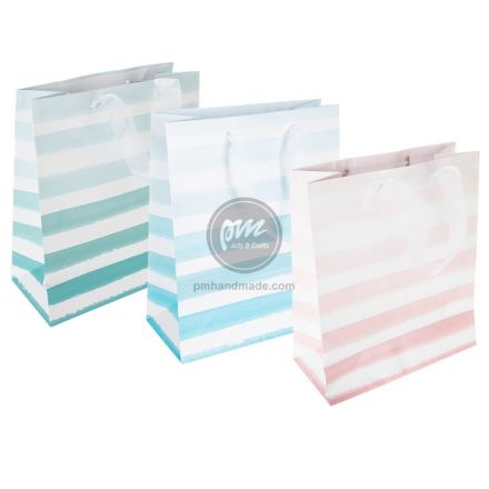 Túi giấy họa tiết màu nước size trung