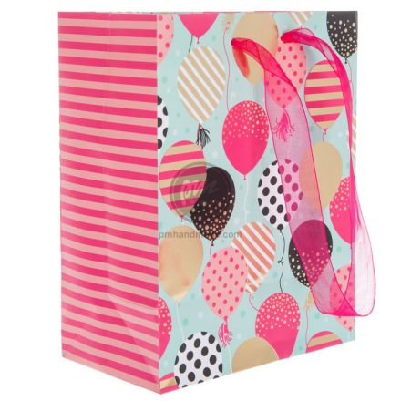 Túi giấy in hình bong bóng